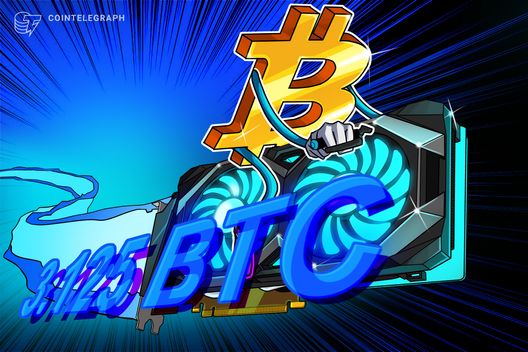 Solo Bitcoin miner bags over $200K block reward using rented hashrate