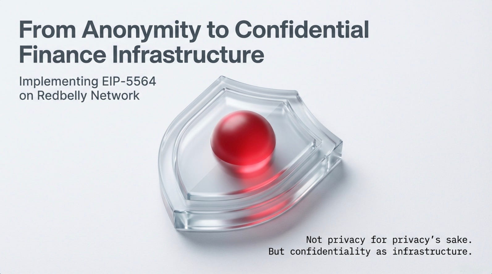 Stealth Addresses on Redbelly Network : Privacy That Doesn’t Aspire to Anonymity
