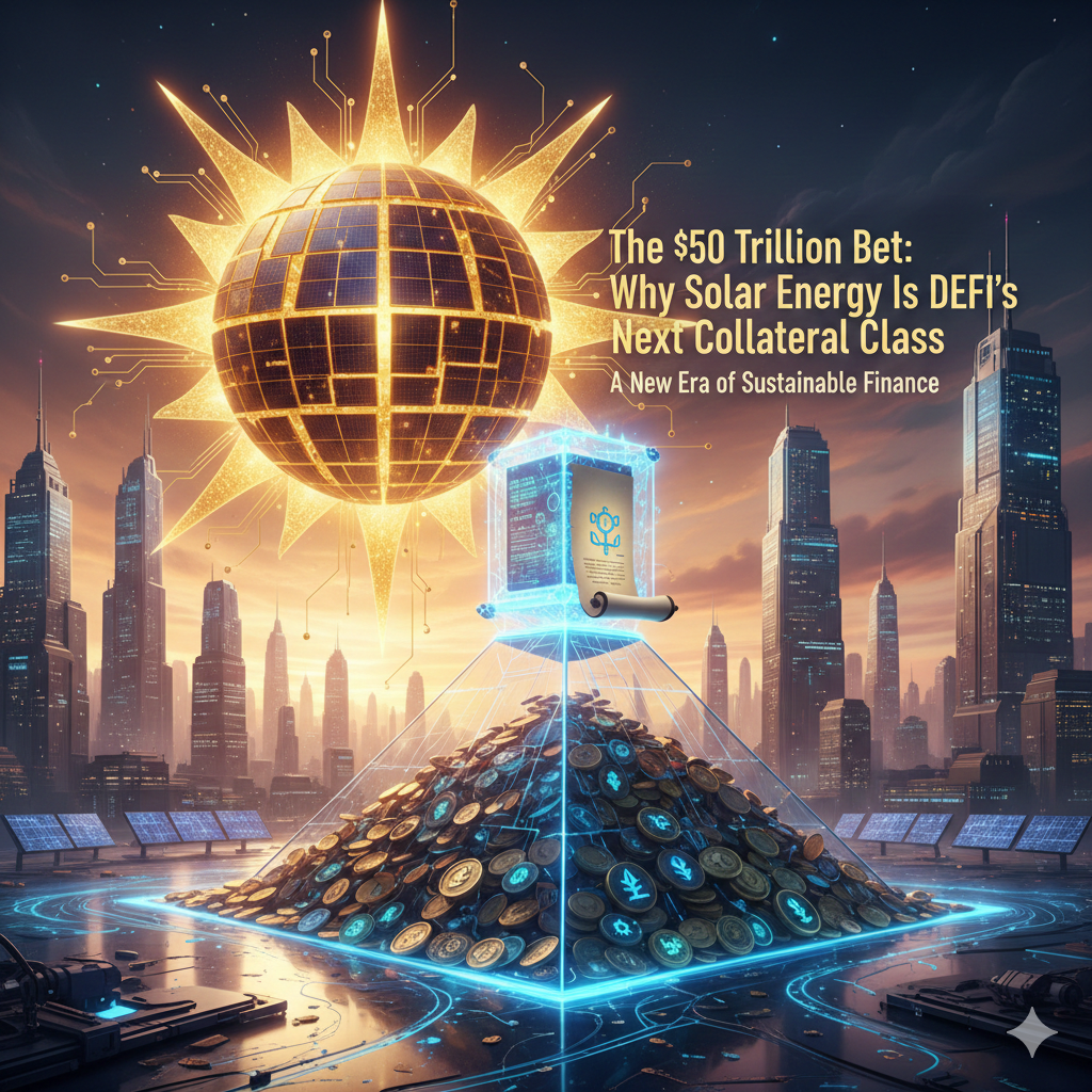 The $50 Trillion Bet: Why Solar Energy Is DeFi’s Next Collateral Class