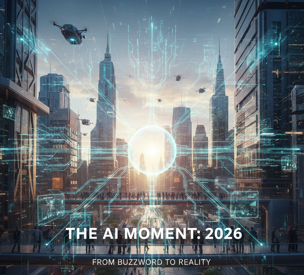 The AI Moment: How 2026 Became the Year Artificial Intelligence Went From Buzzword to Reality