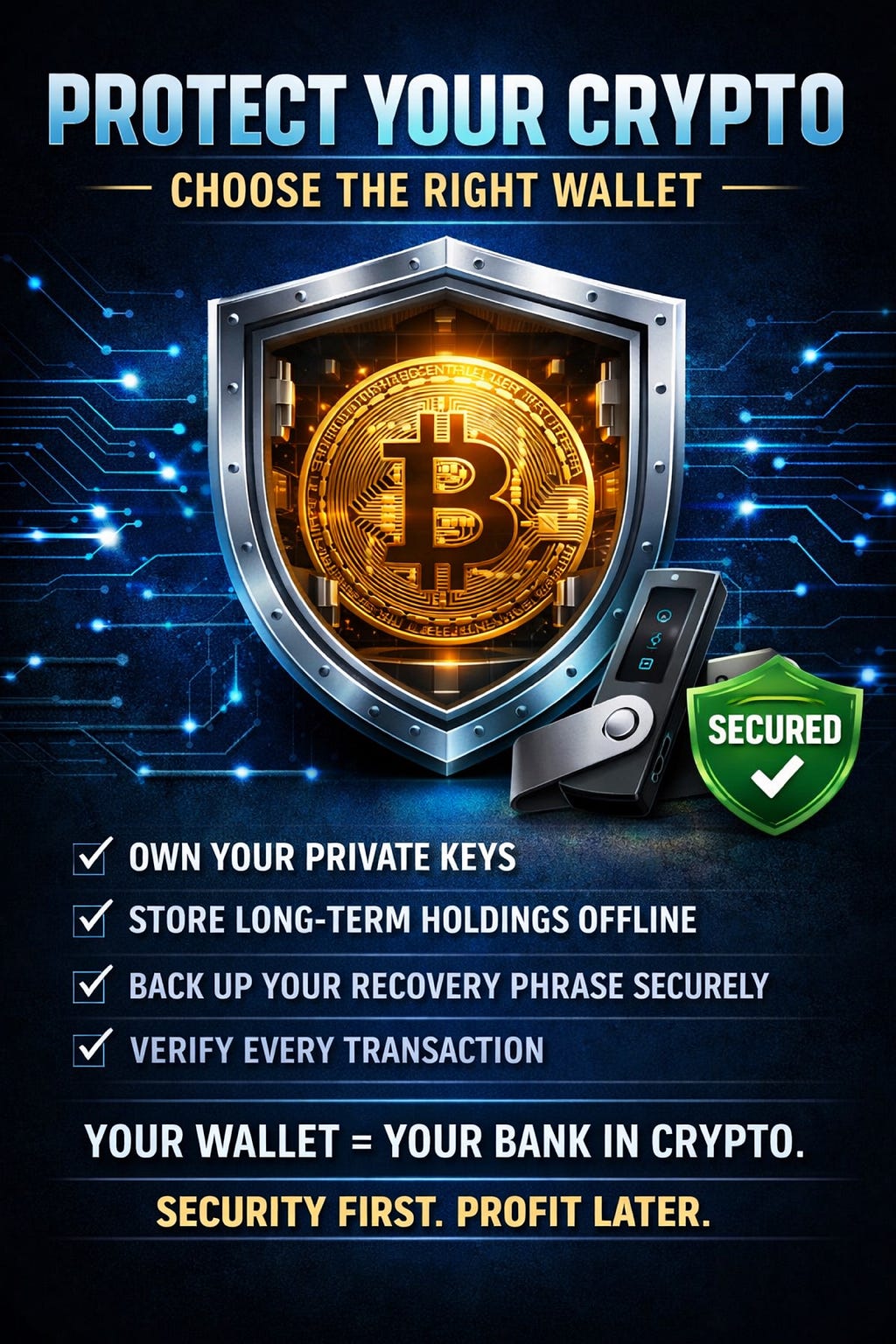 The Best Cryptocurrency Wallet to Use When Investing — Security, Control, and Peace of Mind