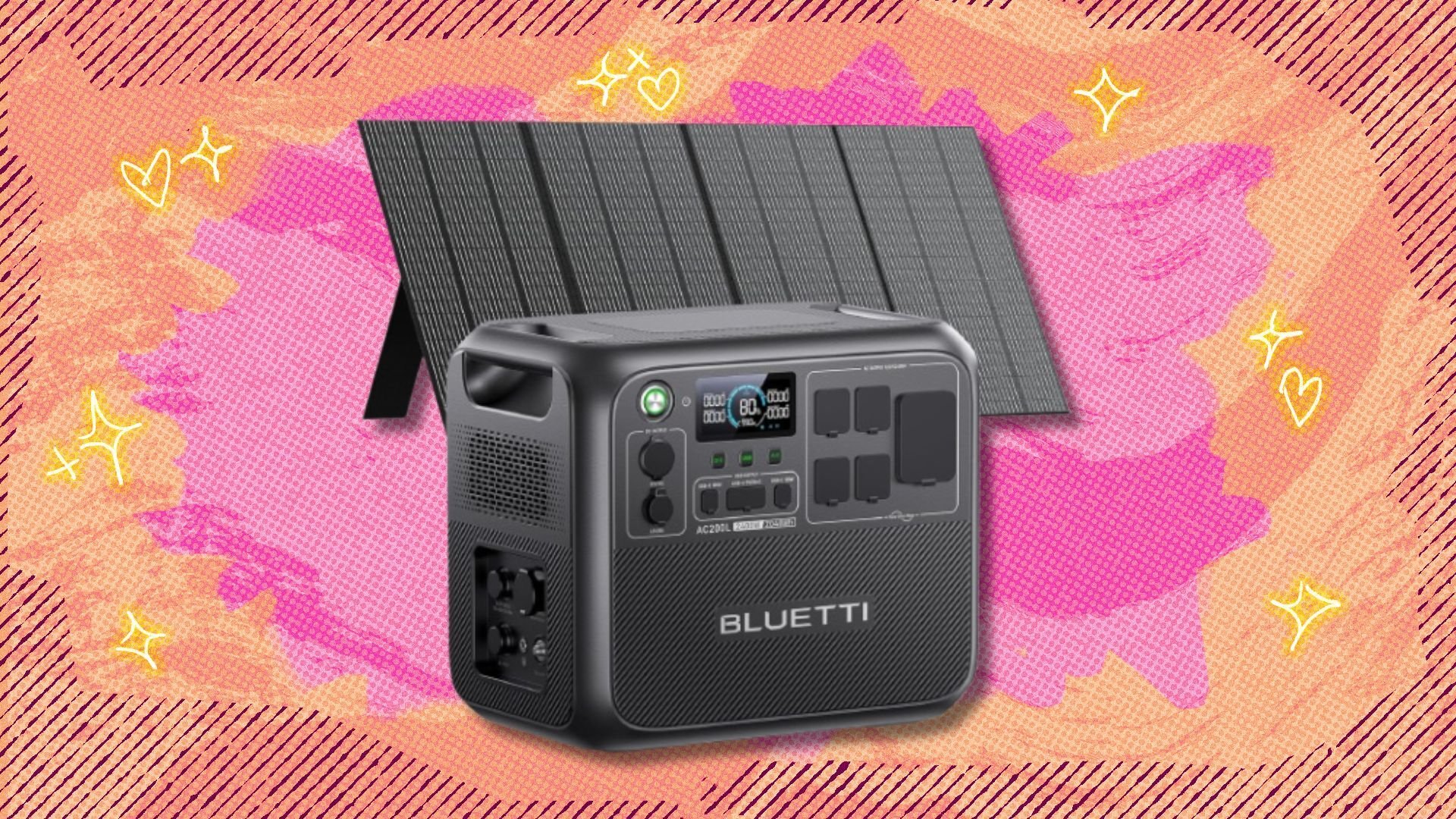 The Bluetti AC200L portable power station with a 350W solar panel is on a major discount at Amazon