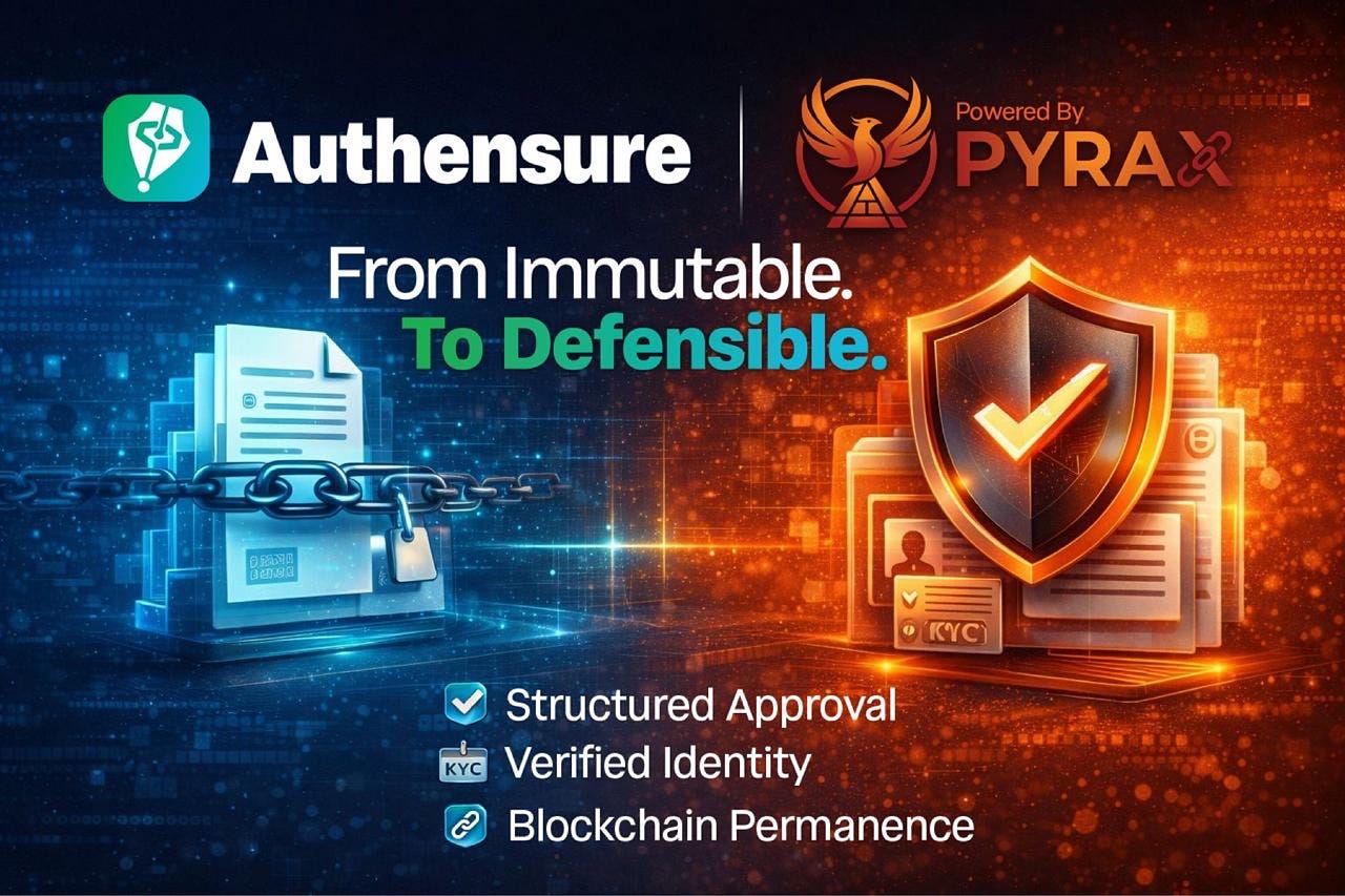 The Hidden Weakness in Most Blockchain Document Systems