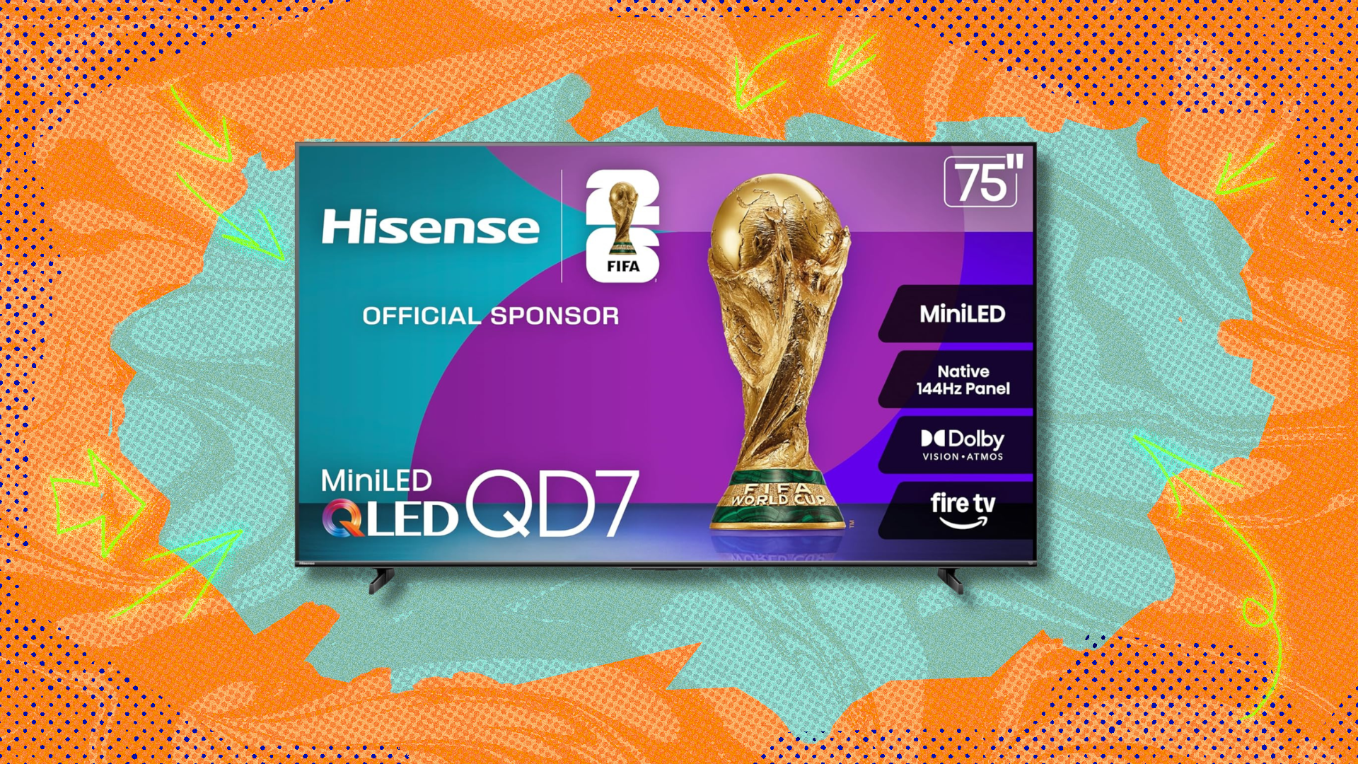 The Hisense 75-inch QD7 TV is down to its lowest-ever price at Amazon — save over $100
