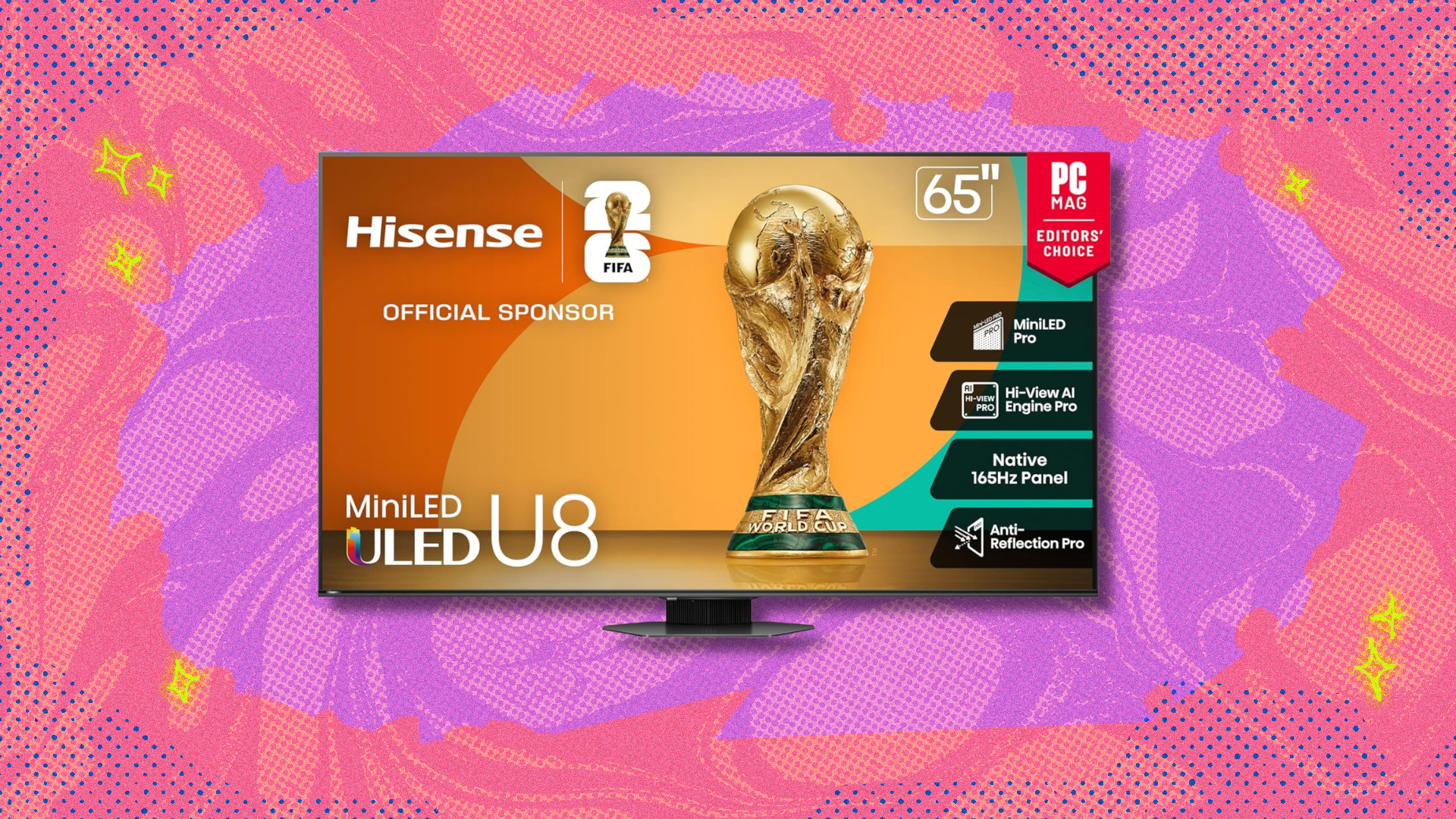 The Hisense Class U8 Mini-LED TV has dropped to its lowest-ever price at Amazon — save over $600