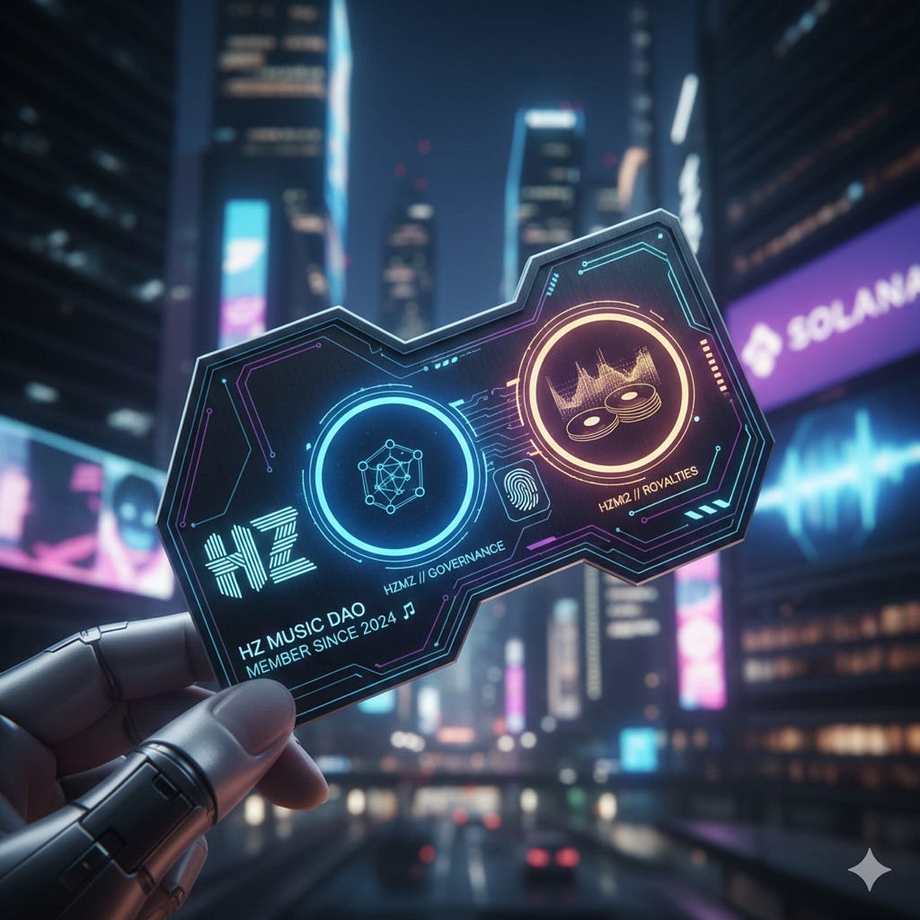 The HZ Music DAO Evolution: Separating Governance from Royalties