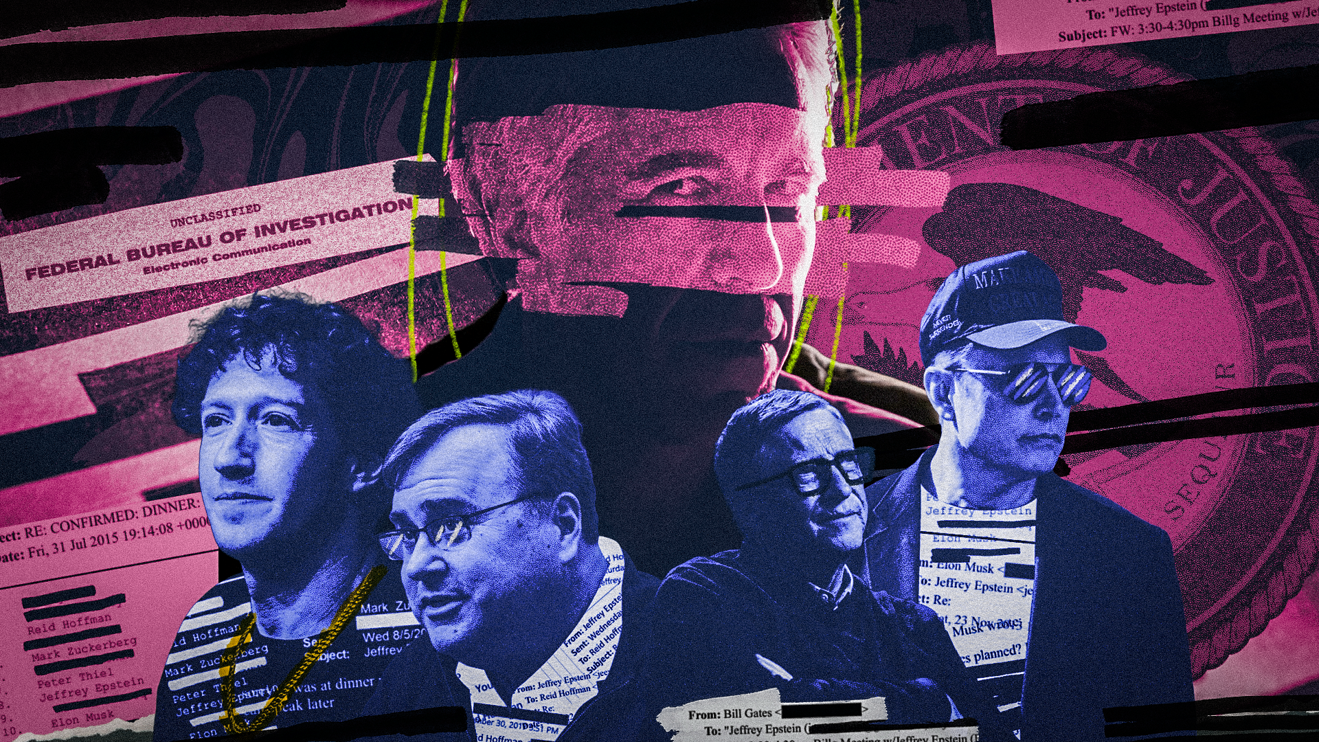 The tech titans who show up in the Epstein files