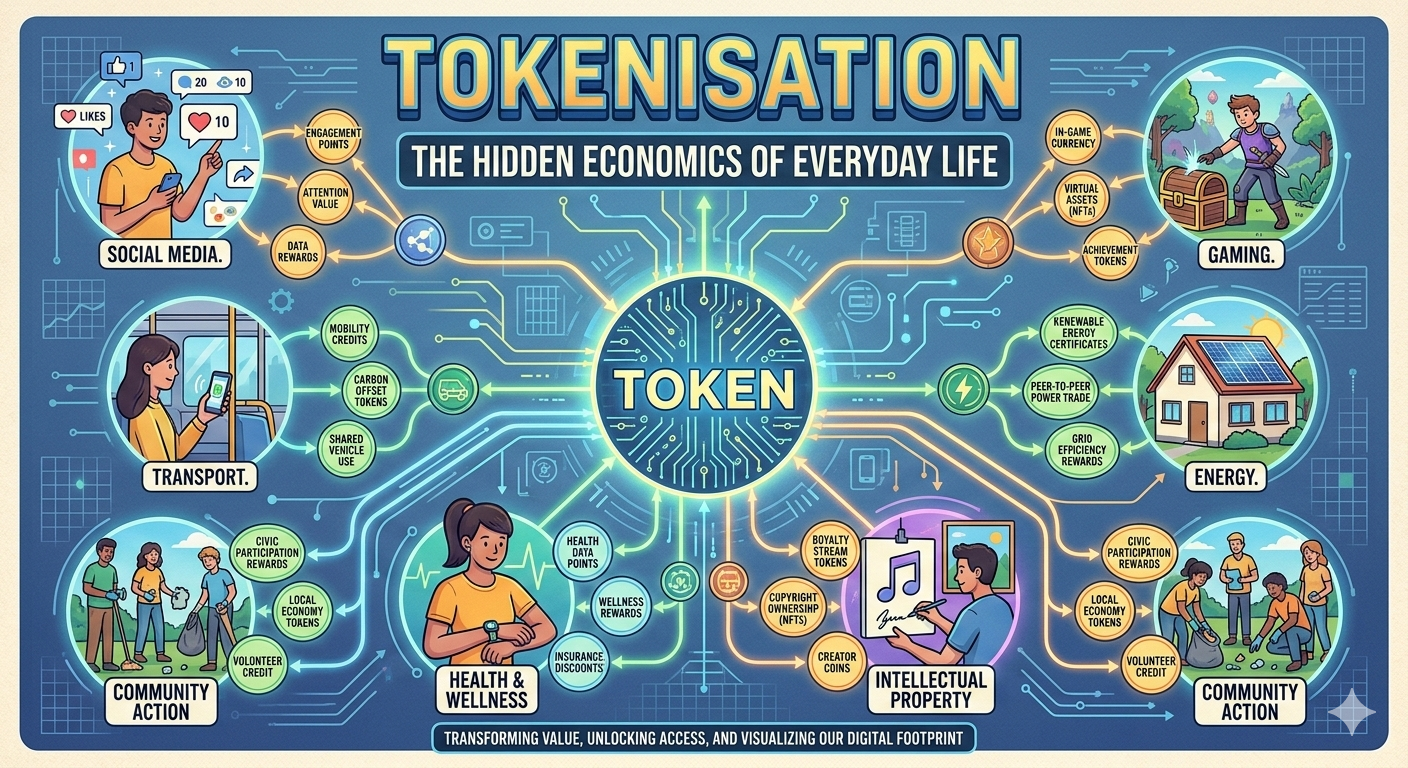 TOKENISATION:THE HIDDEN ECONOMICS OF EVERYDAY LIFE.