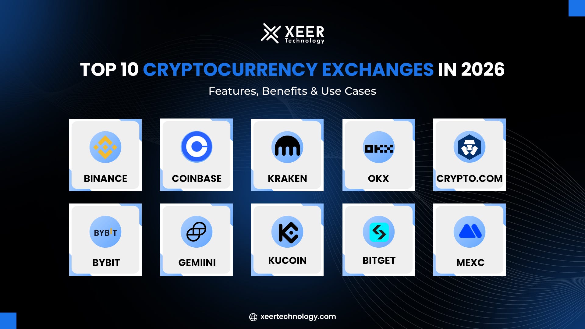 Top 10 Cryptocurrency Exchanges in 2026: Features, Benefits & Use Cases