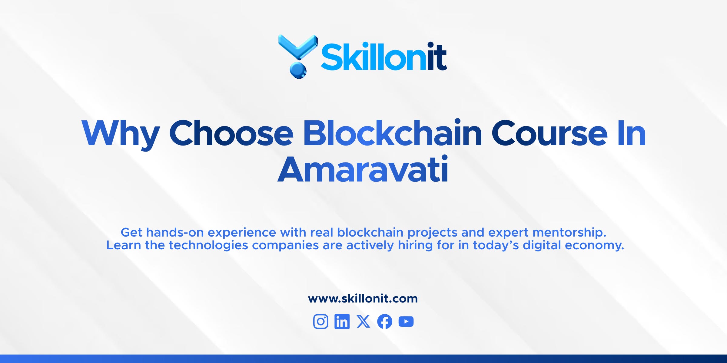 Top Reasons to Join a Blockchain Development Course in Amaravati