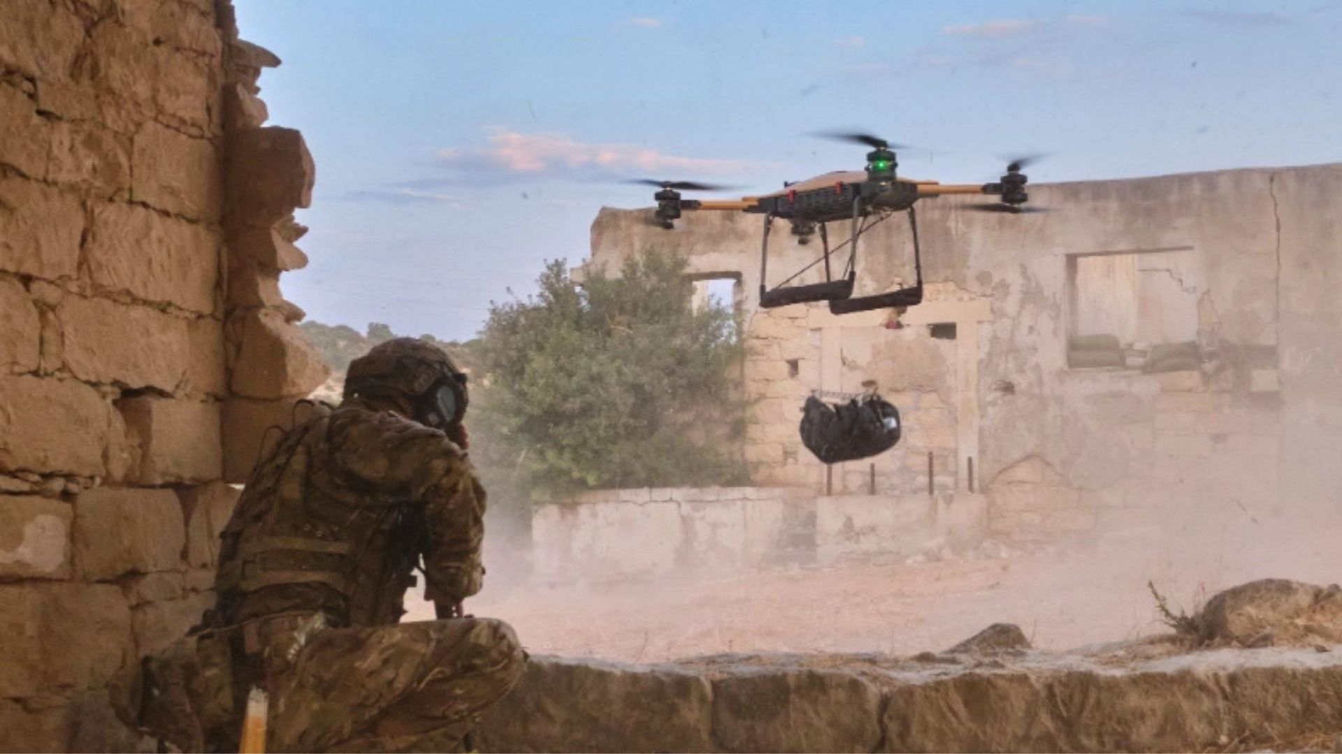 US Army tests autonomous TRV-150 cargo drone for high-risk resupply missions