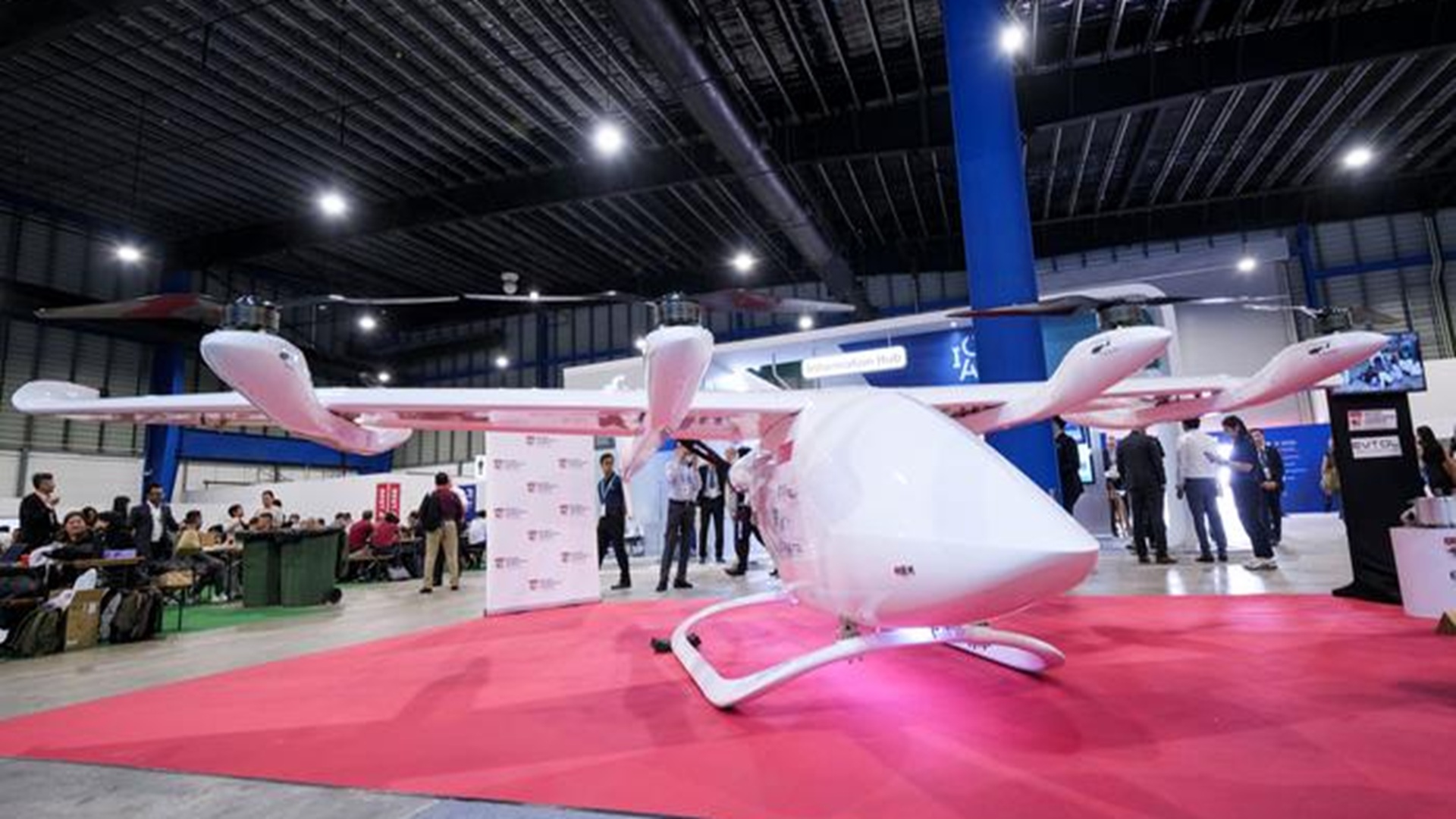 Video: Singapore unveils first homegrown eVTOL plane with 26-foot wingspan at Airshow 2026
