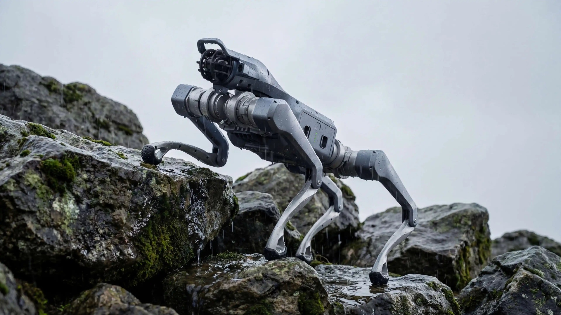 Video: Unitree’s AI-powered robot dog carries 143 pounds, runs 11 mph with AI and LiDAR