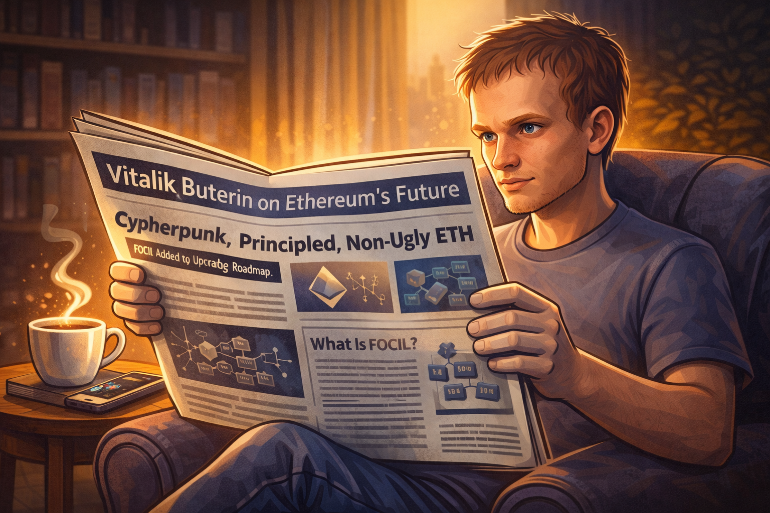 Vitalik Buterin Pushes for a More “Cypherpunk, Principled, Non-Ugly Ethereum” as FOCIL Is Added to…