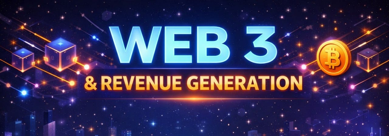 Web3 and Revenue Generation: From Token-First Innovation to Revenue-First Stability