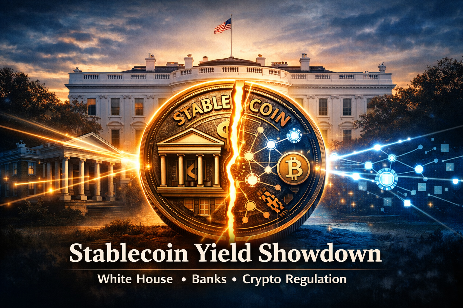 White House Stablecoin Yield Talks Signal Major Shift in US Crypto Regulation