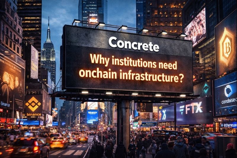 Why institutions need onchain infrastructure?