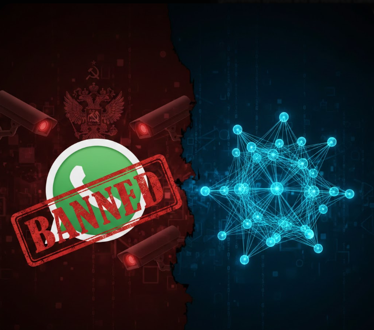 Why Russia Can’t Ban HushNetwork Like It’s Doing with WhatsApp?