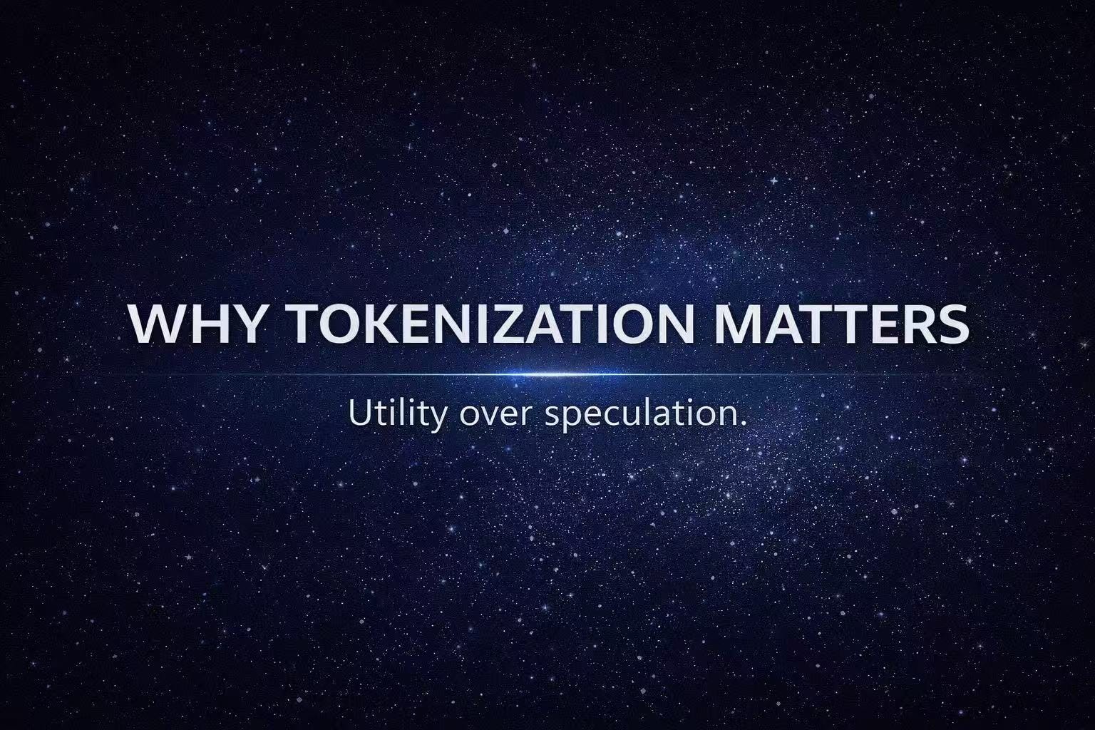 Why Tokenization Will Matter More Than Trading in the Next Crypto Cycle