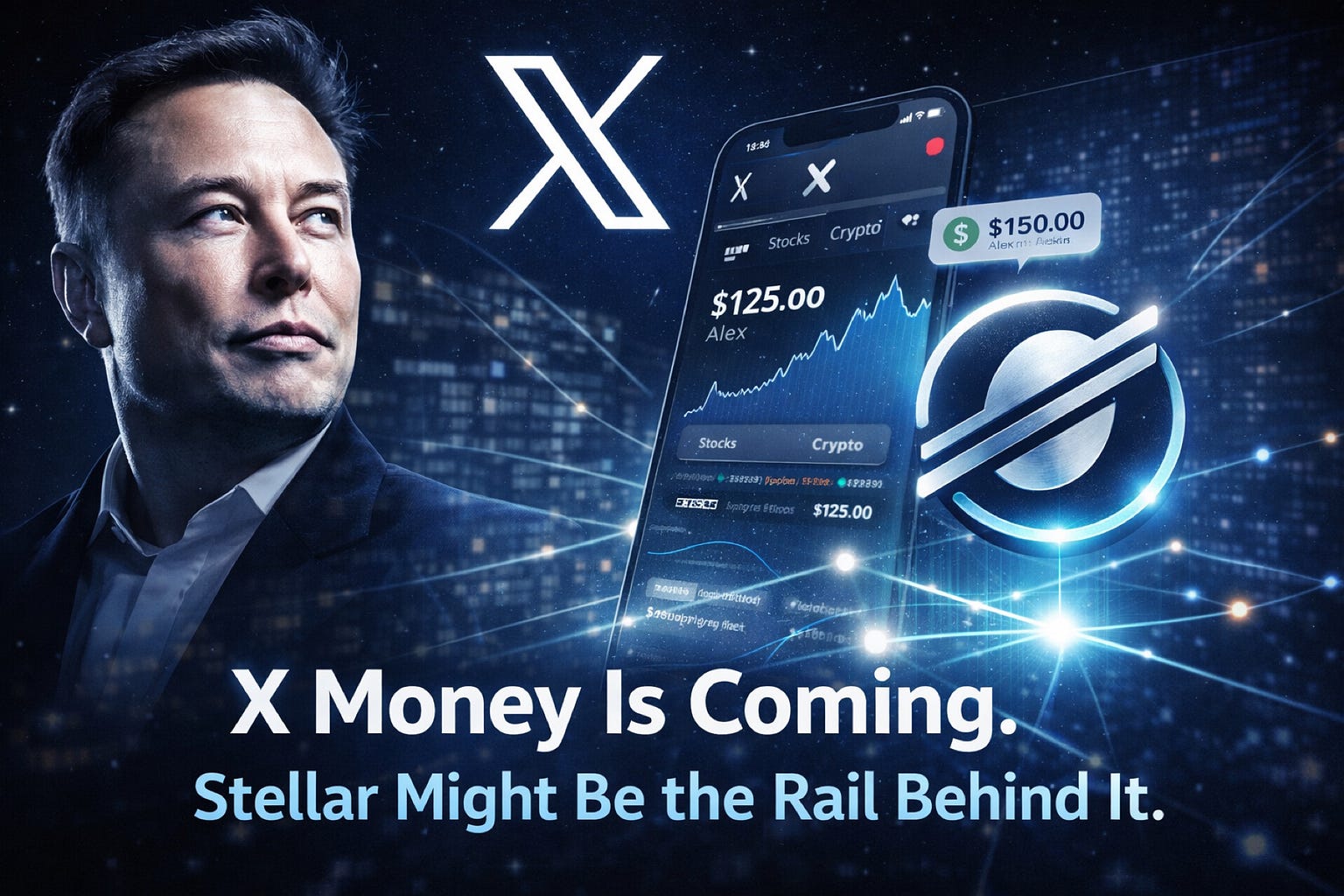 X Money Is Coming Stellar Might Be the Rail Behind It