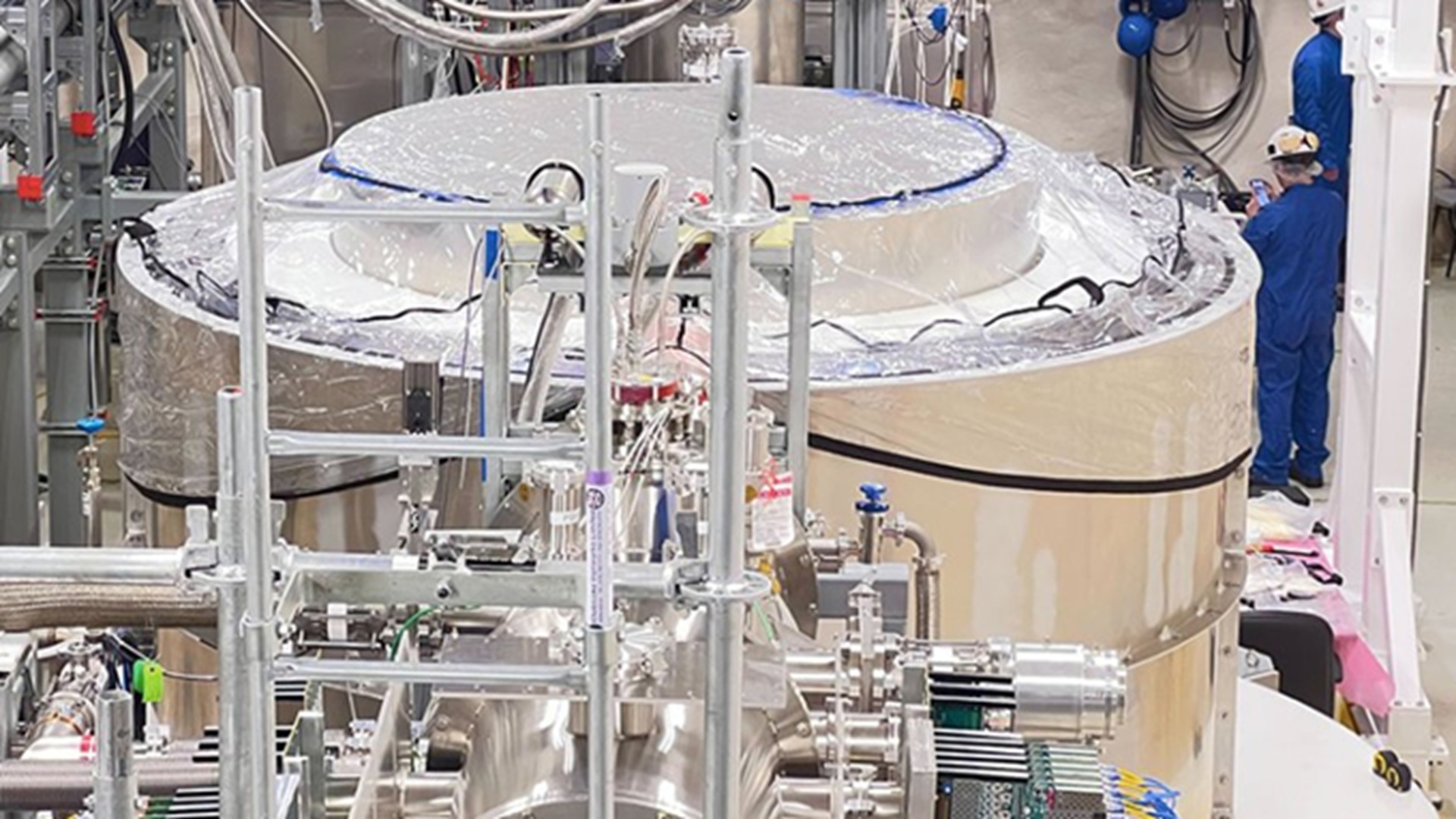 6,800 feet-deep solid-state detectors hunt dark matter at temperatures colder than space