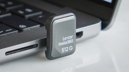 Actioncams: Winzige SSD für Insta360 speichert Videos direkt an Kamera