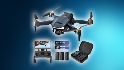 Anzeige: Drohne mit 3 Akkus im Deal für unter 100 Euro sichern