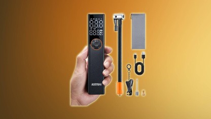 Anzeige: Fahrradpumpe mit Akku für nur 18,98 Euro bei Amazon