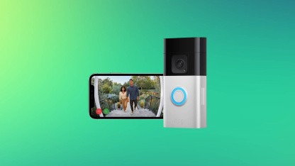Anzeige: Kabellose Video-Türklingel von Ring mit 47 Prozent Rabatt