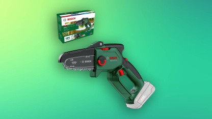 Anzeige: Mini-Kettensäge von Bosch mit 43 Prozent Frühlingsrabatt