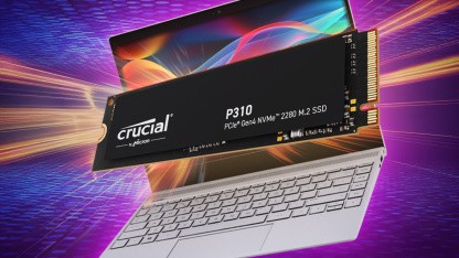 Anzeige: Schnelle Crucial-NVMe-SSD mit 500 GB unter 91 Euro