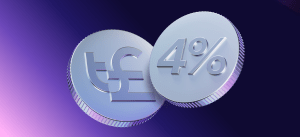 Automatically earn up to 4% on tGBP