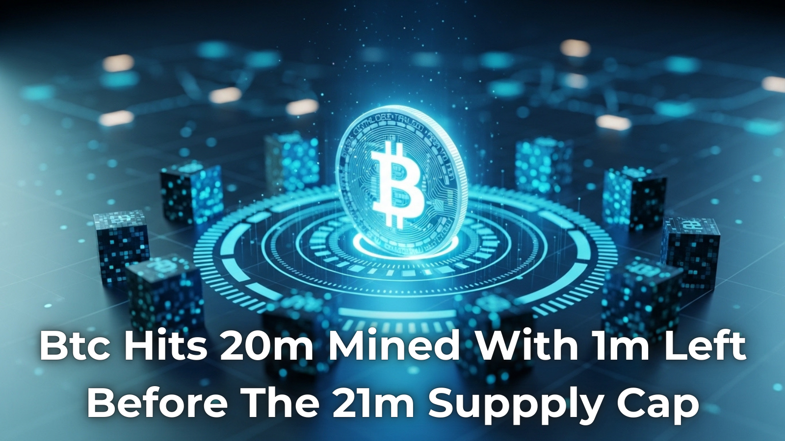 Bitcoin Hits 20 Million Mined: What Happens When Only 1 Million BTC Remains Before the 21M Supply…