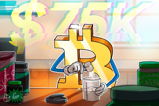 Bitcoin nears $75K as trader says BTC price squeeze ‘changes nothing’