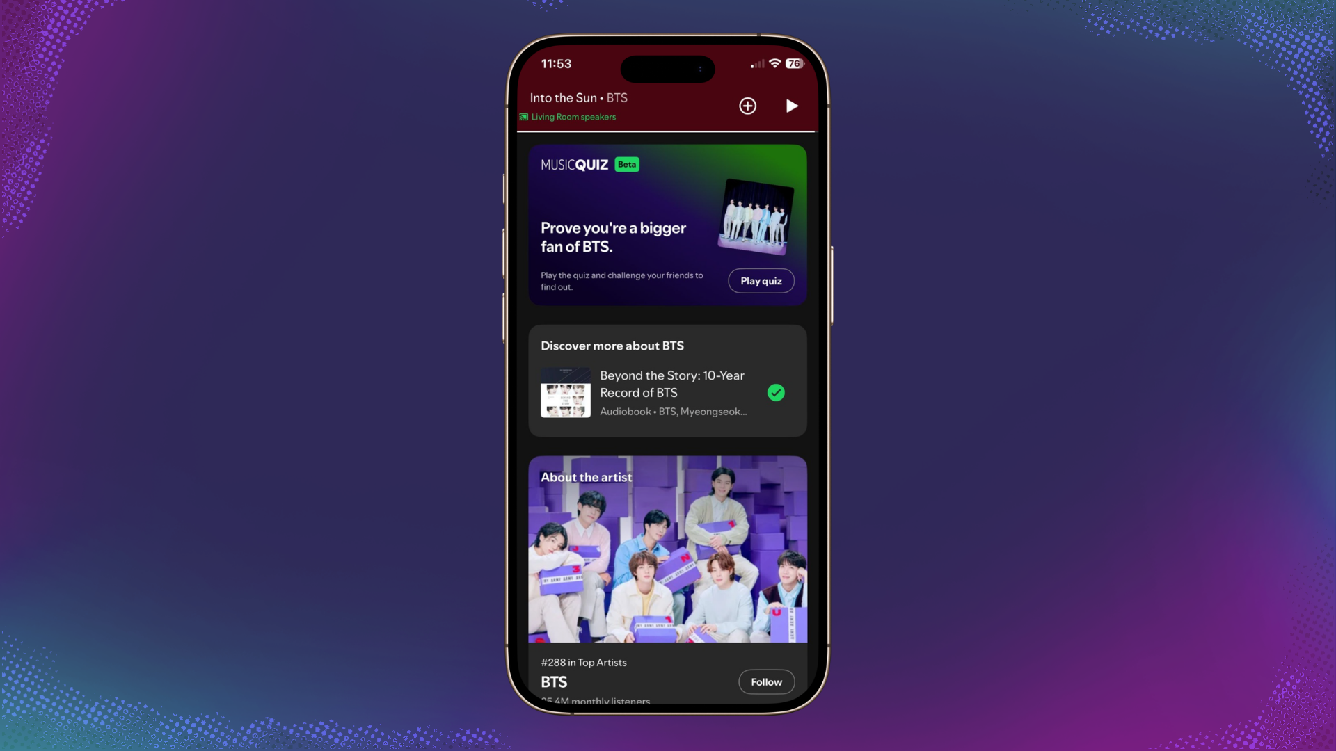 BTS fans, Spotify has a quiz for you