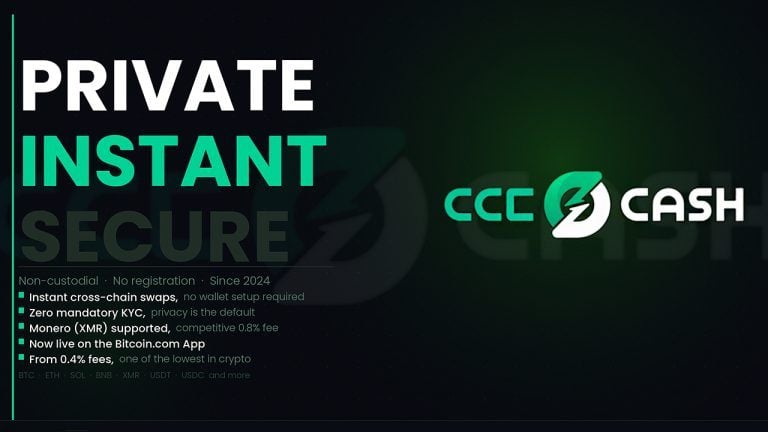 CCE.Cash: A Fast, Private Cryptocurrency Exchange Designed for Instant Cross-Chain Transactions