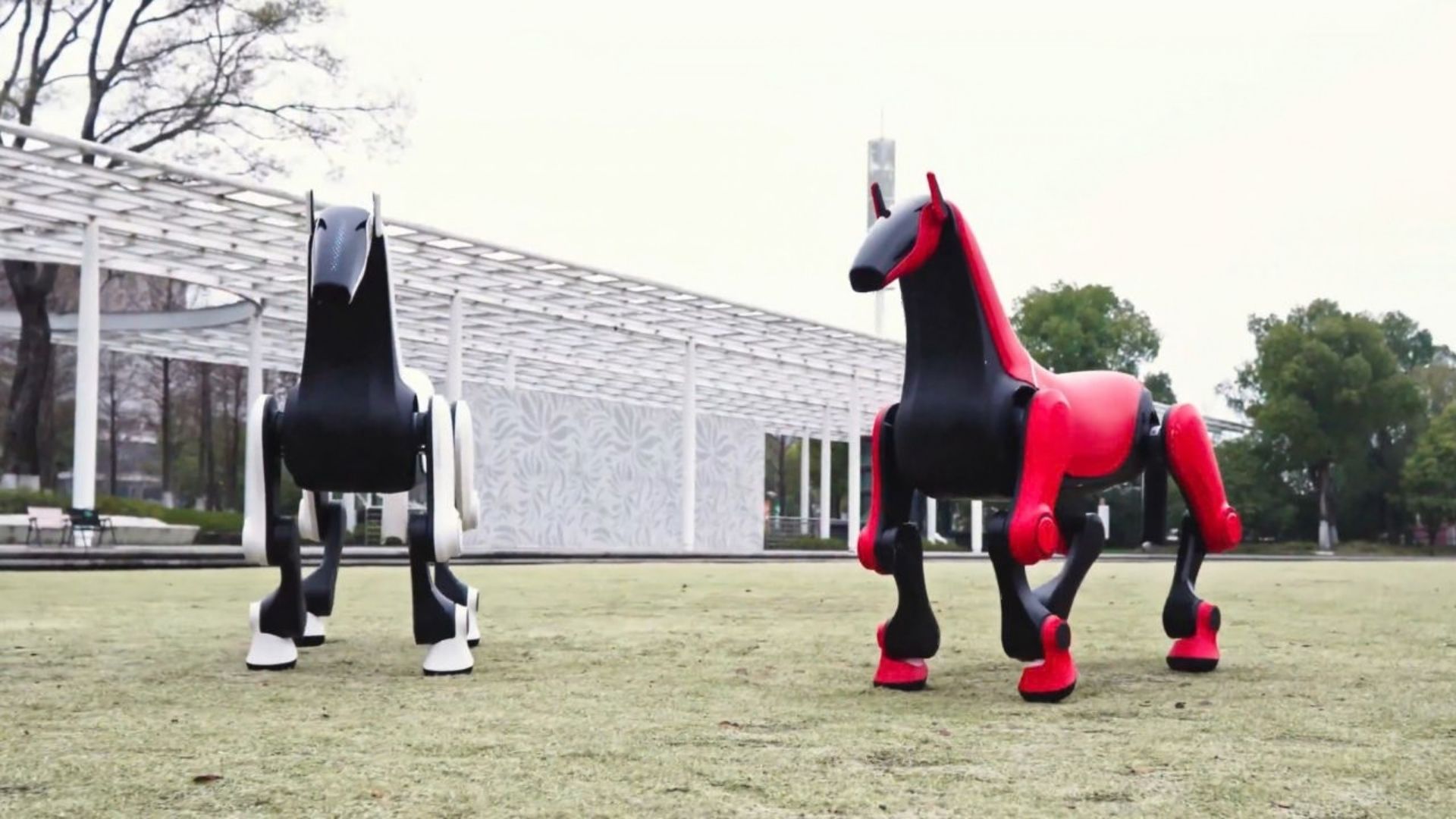 China’s DEEP Robotics unveils robot horse with 110-lb payload carrying capacity