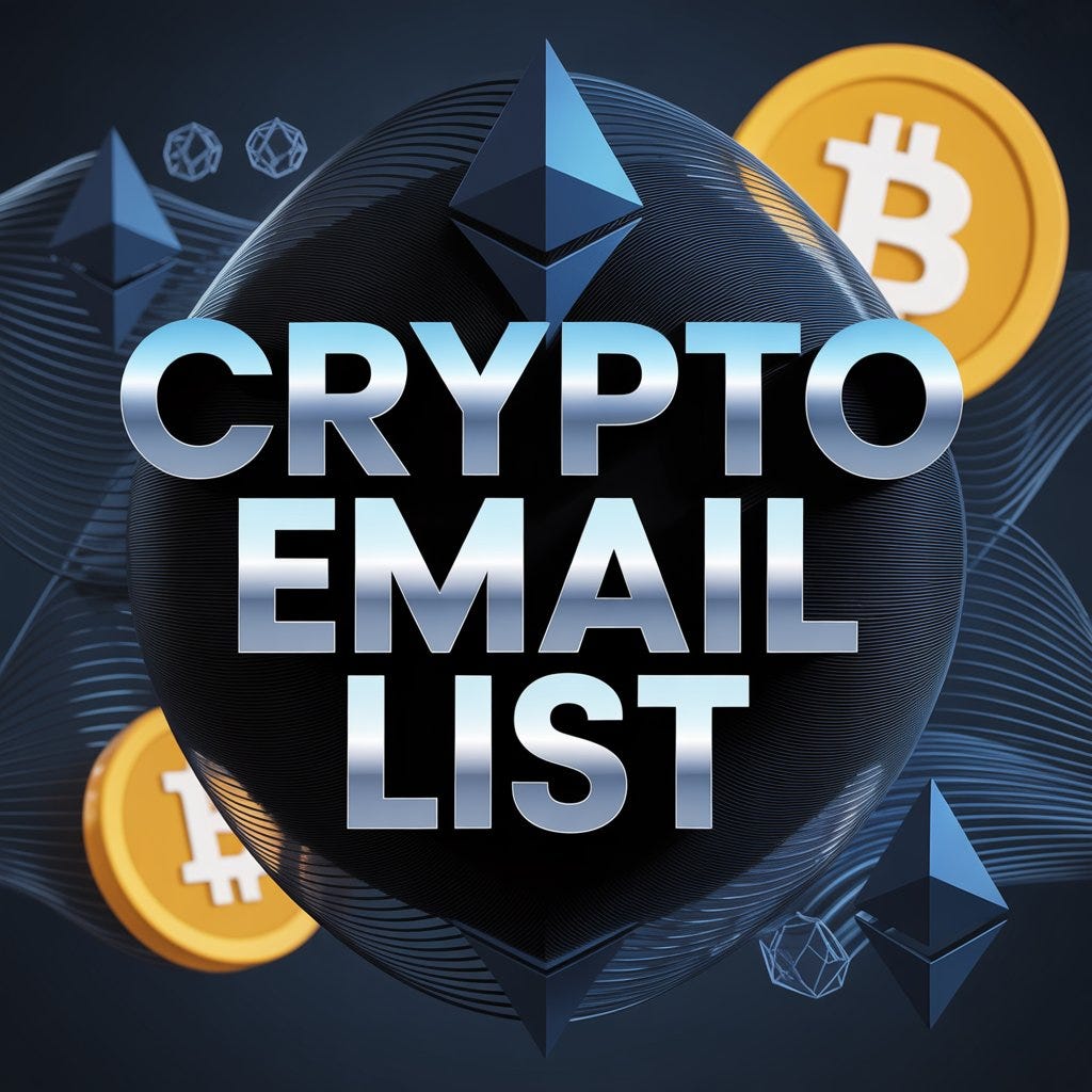 Crypto Email List — Find Crypto Traders and Investors
