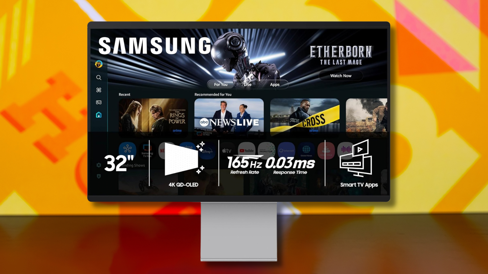 Game in 4K and save $300 with this OLED Samsung monitor