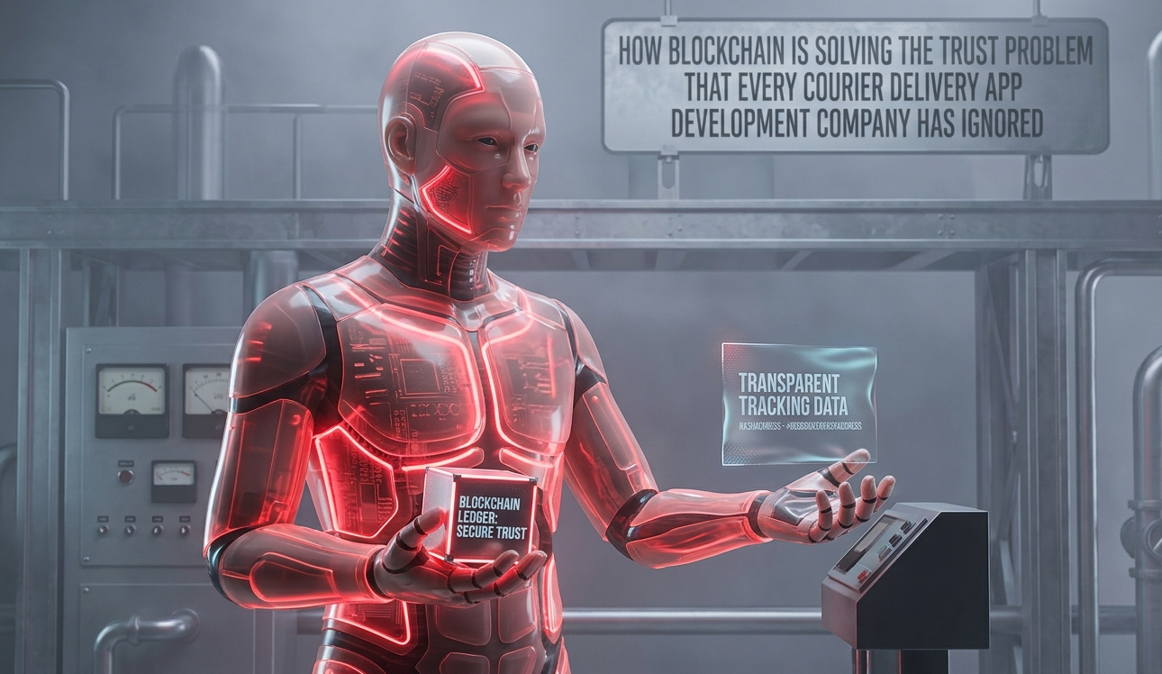 How Blockchain Is Solving the Trust Problem That Every Courier Delivery App Development Company Has…