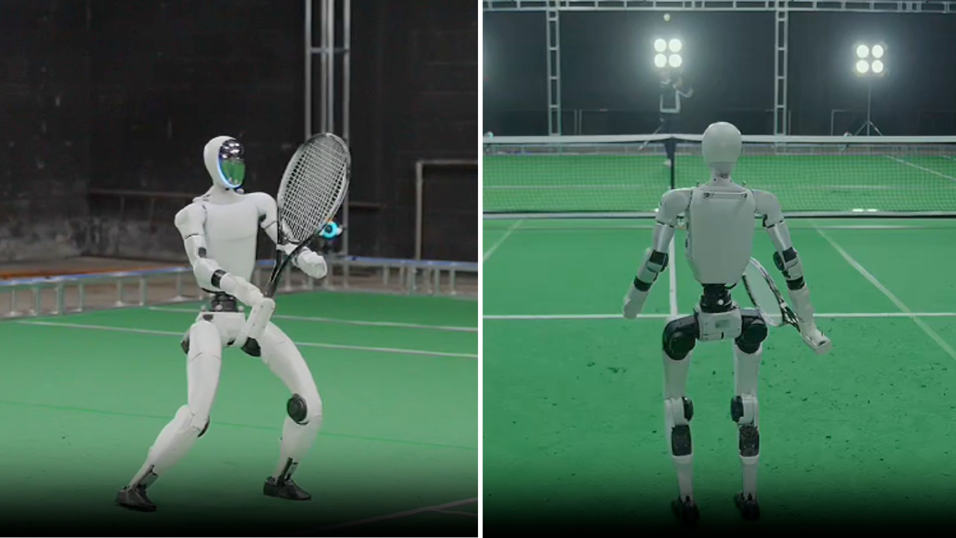 Humanoid robot masters tennis with 96.5% accuracy using simplified human motion