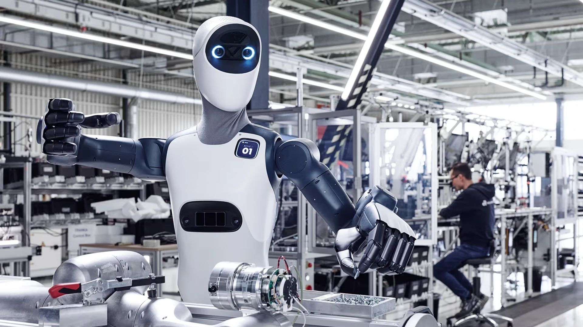 Humanoid robots with Google brain to solve complex tasks on production lines