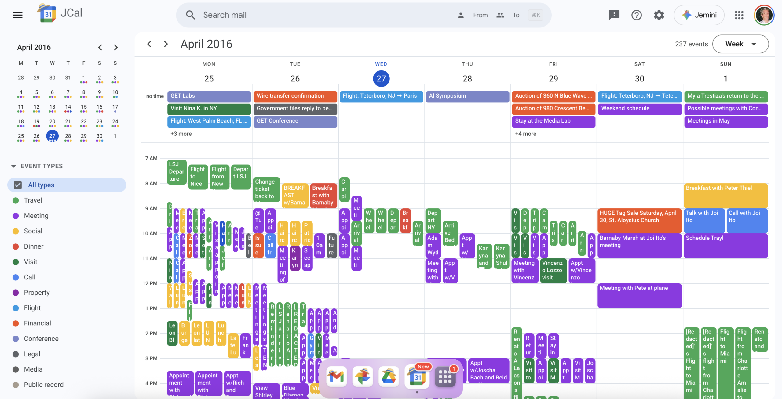 Jmail creators release Jeffrey Epstein’s calendar as JCal