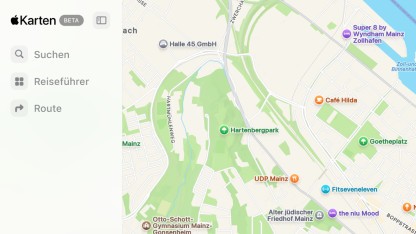 Kartendienst: Apple Maps bekommt Werbung in der Suche