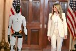 Melania Trump wirbt für Homeschooling mit humanoidem Roboter