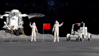 Mondlandung: Möglicher Landeplatz für chinesische Astronauten