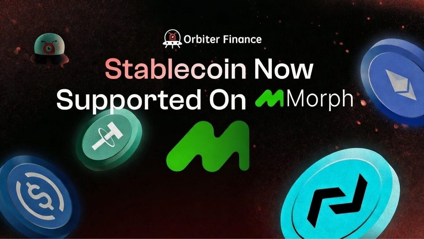 Morph Network Goes Live on Orbiter: Unlocking Seamless Cross-Chain Transfers