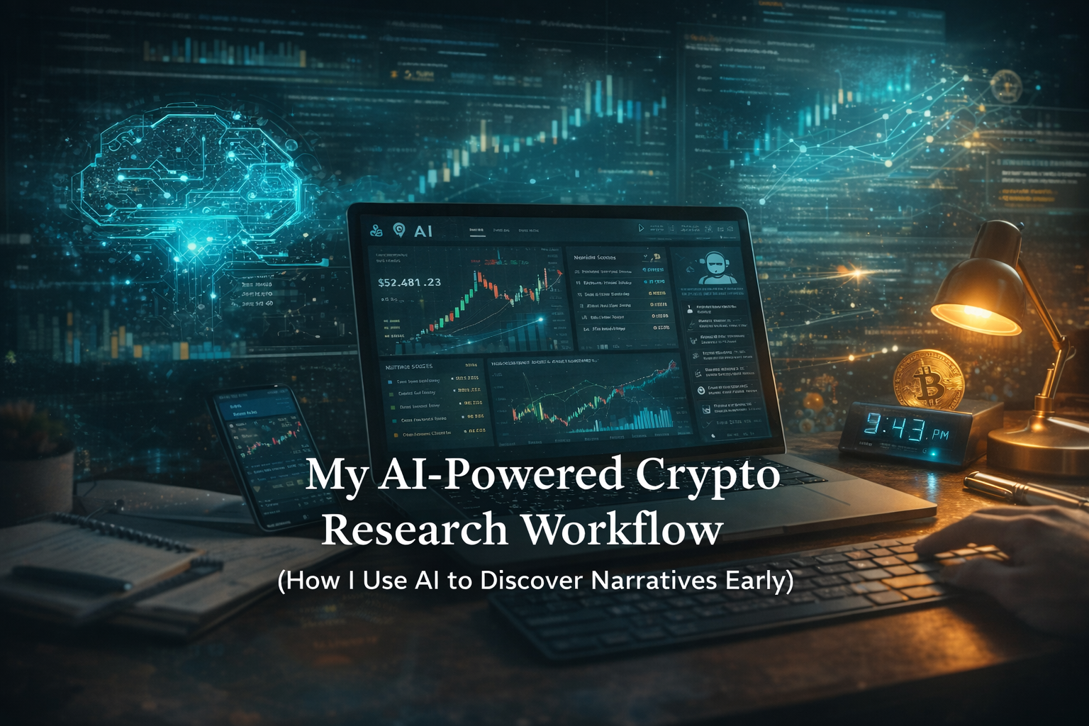 My AI-Powered Crypto Research Workflow (How I Use AI to Discover Narratives Early)