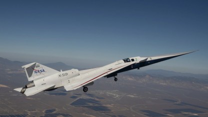 Nasa: Abbruch bei Flugtest des Überschallfliegers X-59
