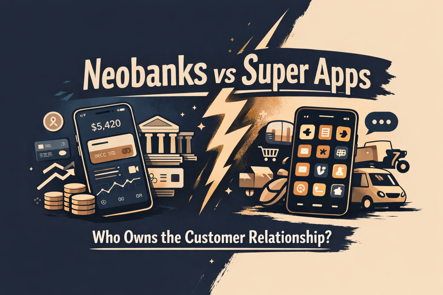 Neo – banks vs Super Apps – Who Owns the Customer Relationship?